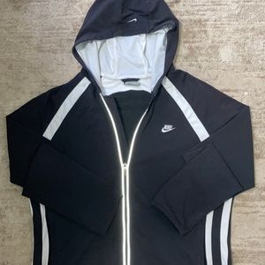 Nike: shirts and jacket. Dri-fit